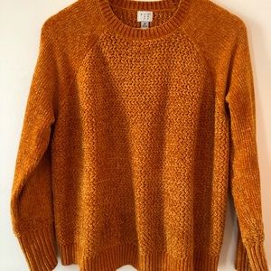 Chenille pullover sweater by a new day